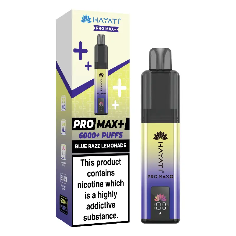 Blue Razz Lemonade Hayati Pro Max Plus 6K Disposable Vape 20mg